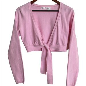 Womens Sz Large Wrap Sweater Top